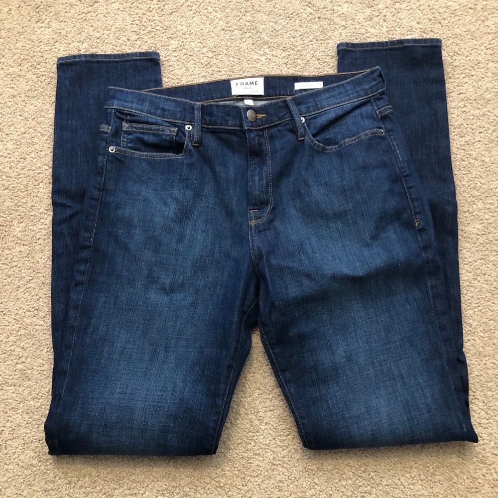 Frame Jeans L' Homme Athletic Slim Straight - Long